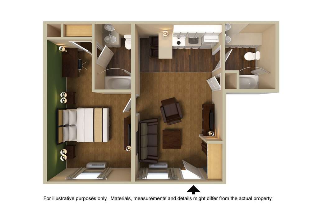 Extended Stay America Suites - Austin - Arboretum - South Номер фото